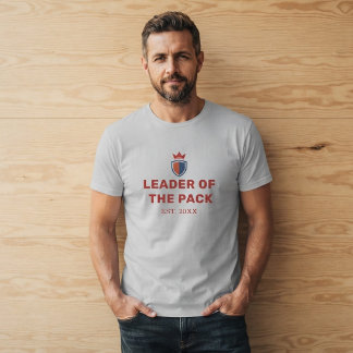Op maat gemaakte vader-zoon-matching T-shirt