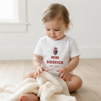 Op maat gemaakte vader-zoon-matching T-shirt