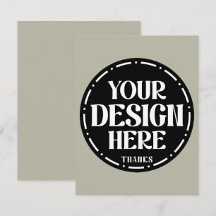 Op maat gemaakte Vaderdag cadeau Design Notitiekaartje