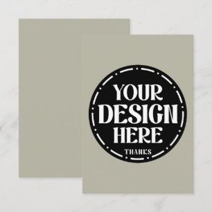 Op maat gemaakte Vaderdag cadeau Design Notitiekaartje