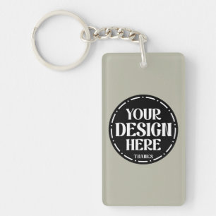 Op maat gemaakte Vaderdag cadeau Design Sleutelhanger