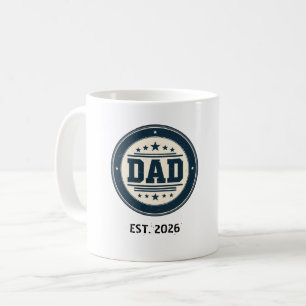 Op maat gemaakte vintage Vaderdag DAD Koffiemok