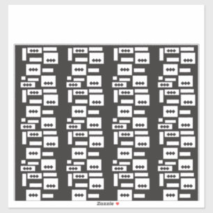 Op maat gemaakte vinylstickers Duurzaam Modern Sticker
