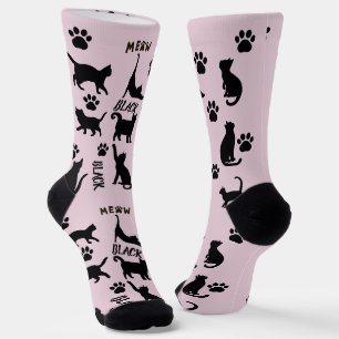 Op maat gemaakte Void Kat Soks Cadeau voor leuke Sokken
