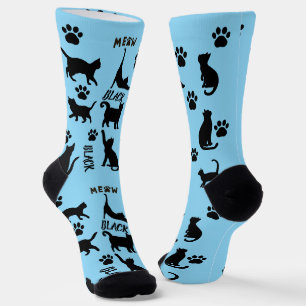 Op maat gemaakte Void Kat Soks   Cadeau voor leuke Sokken