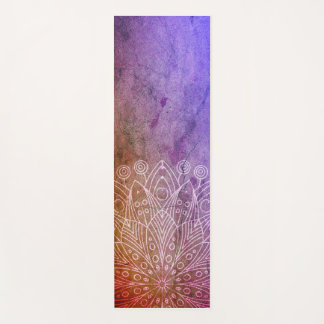 Op maat gemaakte yogamat mandala