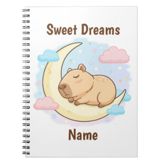 Op Maat Gemaakte Zoete Dromen Capybara Notitieboek