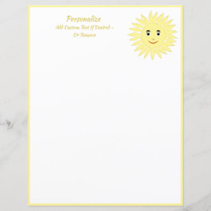 Op maat gemaakte zomerzon voor helder en goedaardi