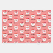 Op maat gesneden kerstkaarten inpakpapier vel (Voorkant)