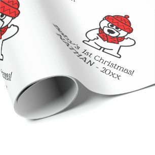 Op maat gesneden verpakkingspapier voor de eerste cadeaupapier