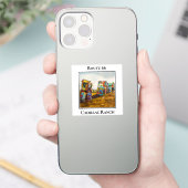 Op maat gesneden vinyl sticker (Telefoon)