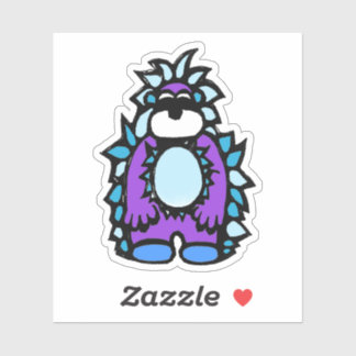 Op maat gesneden vinyl sticker - Yardley Yeti