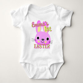 Op Maat M'n EERSTE PAAS KONIJN Peuter Baby Outfit Romper