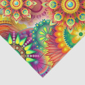 Op maat ontworpen tissue papier kleurrijk (decopau (Detail)