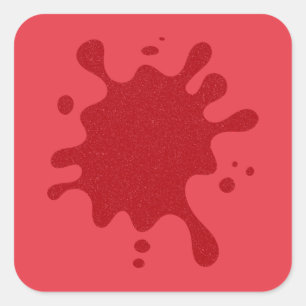 Op maat Tomaten Rood Spat stickers