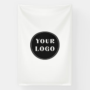 op maat, uniek, strak & minimalistisch spandoek