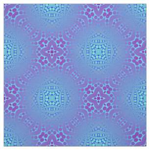 Op Madhi in Blue en Paars Stof