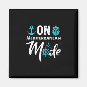 Op mediterrane modus shirt Mediterraneans shirts  Magneet