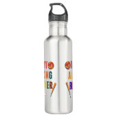 Op mijn geweldige broerdag waterfles (Achterkant)