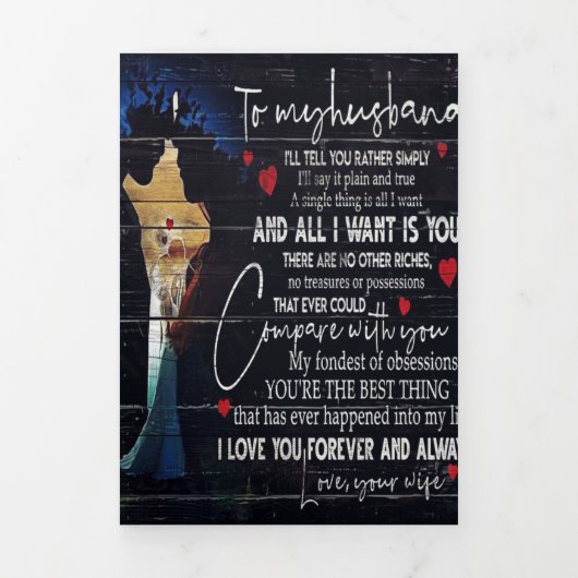 Op mijn Husband offertes | Beste feestdag Drieluik Aankondiging (Cover)