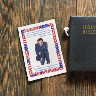 Op mijn Knees Inspirerend Post Card Briefkaart