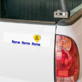 Op mijn laatste Nerve Bumpersticker (Op Truck)