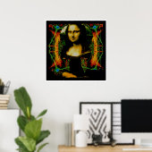 Op mijn laatste Nerve Poster (Thuiskantoor)