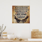 Op mijn man | Birthday Gift aan Husband | Poster (Keuken)