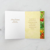 Op mijn man feestdagen kaart (Binnen)