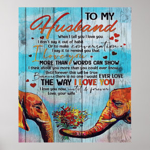 Op mijn man House Decoration Gift Poster