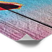 Op mijn man | House Decoration Gift Poster (Hoek)