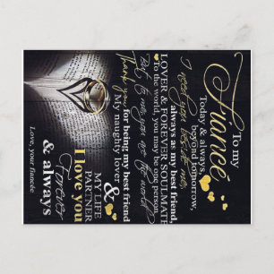 Op mijn man Liefde citaten voor de echtgenoot Aankondigingskaart