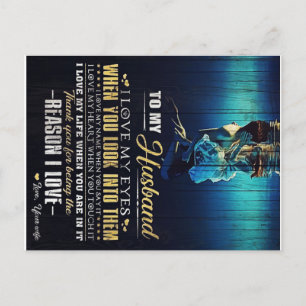 Op mijn man Offertes over de liefdessituatie van Aankondigingskaart