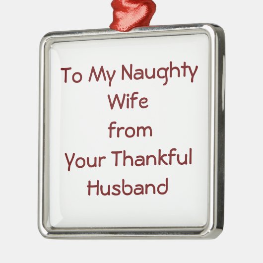 OP MIJN NAUWSTE VROUW VAN DANKFUL HUSBAND ORNAMENT (Links)