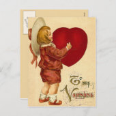 Op mijn Valentijn Feestdagenkaart (Voorkant / Achterkant)