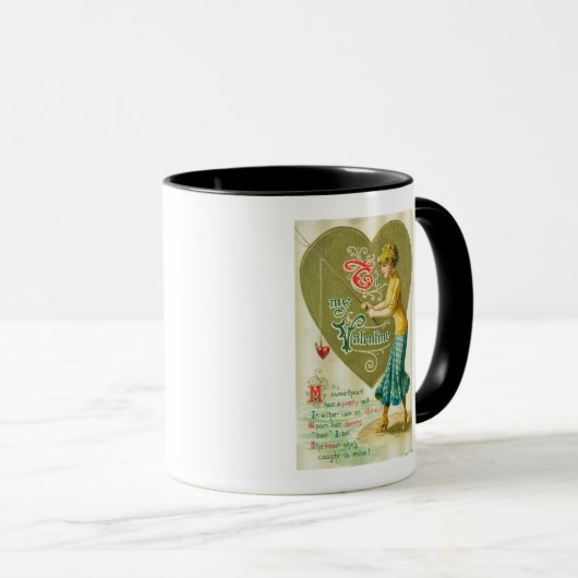 Op mijn Valentijn vrouw Mok (Voorkant rechts)
