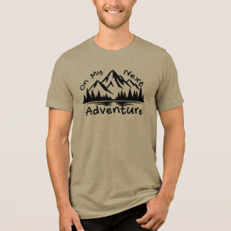 Op Mijn Volgende Avontuur, Natuurliefhebber Tri-Blend Shirt
