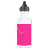 Op mijn vrouw op Valentijnsdag. Waterfles (Rechts)