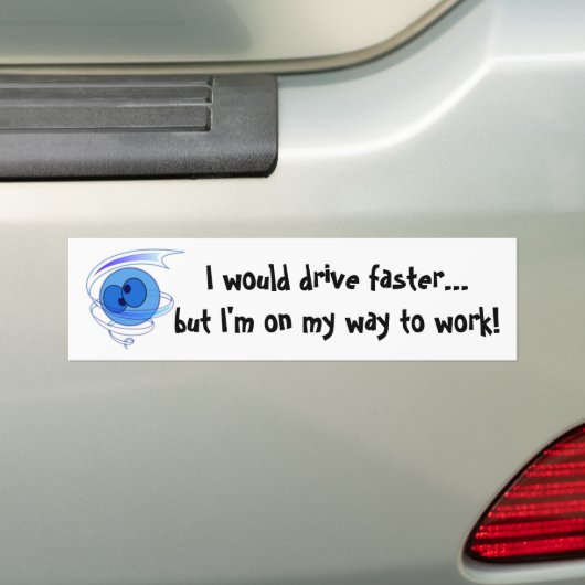 Op mijn weg naar Bumpersticker (Op auto)
