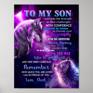 Op mijn zoon poster