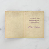 Op mijn zuster  Kaart van 1920. (Binnen)