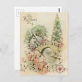 Op Moederdag Briefkaart (Voorkant / Achterkant)