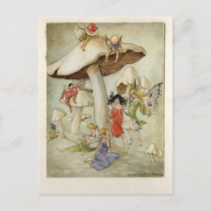 Op Mushroom Hill door Florence Anderson Briefkaart