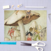 Op Mushroom Hill door Florence Anderson Tissuepapier (Craft)