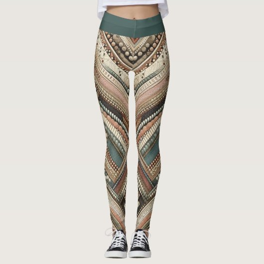 Op naar de aarde II Leggings (Voorkant)