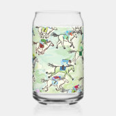 Op naar de Races Drinkware Set Blikvorm Glas (Voorkant)