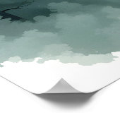 op natuur geïnspireerd poster (Hoek)