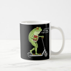 Op om de Heer te prijzen Funny Frog Christelijke M Koffiemok