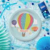 Op, omhoog en weg papieren bordje (Feest)