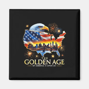 Op Ons Funny Trump Gouden Adelaar De Gouden Eeuw V Magneet